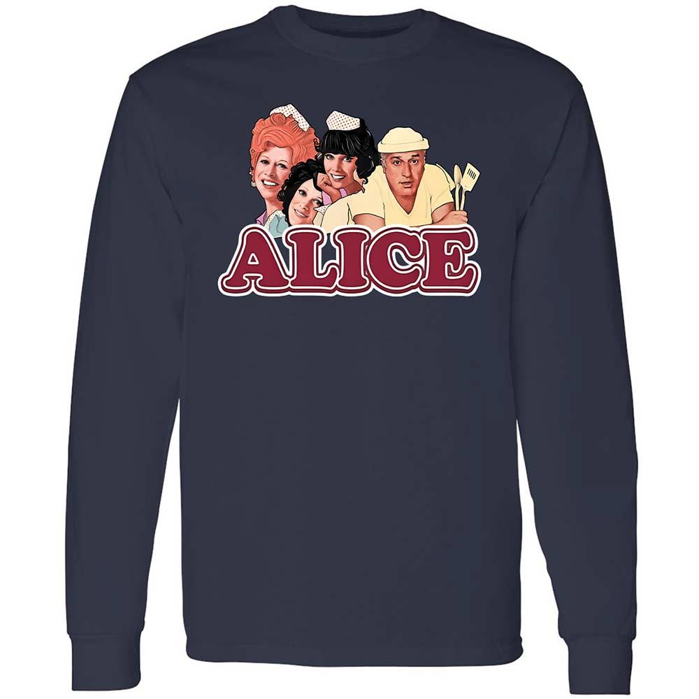 Long Sleeve T-Shirt - 7D5FVNQW - Navy - 2