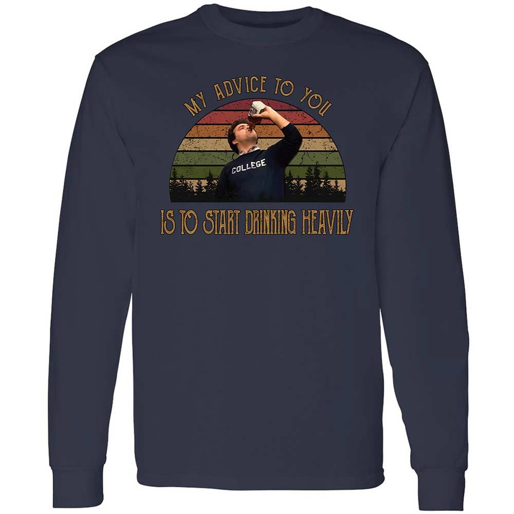 Long Sleeve T-Shirt - XPHL8S83 - Navy - 2