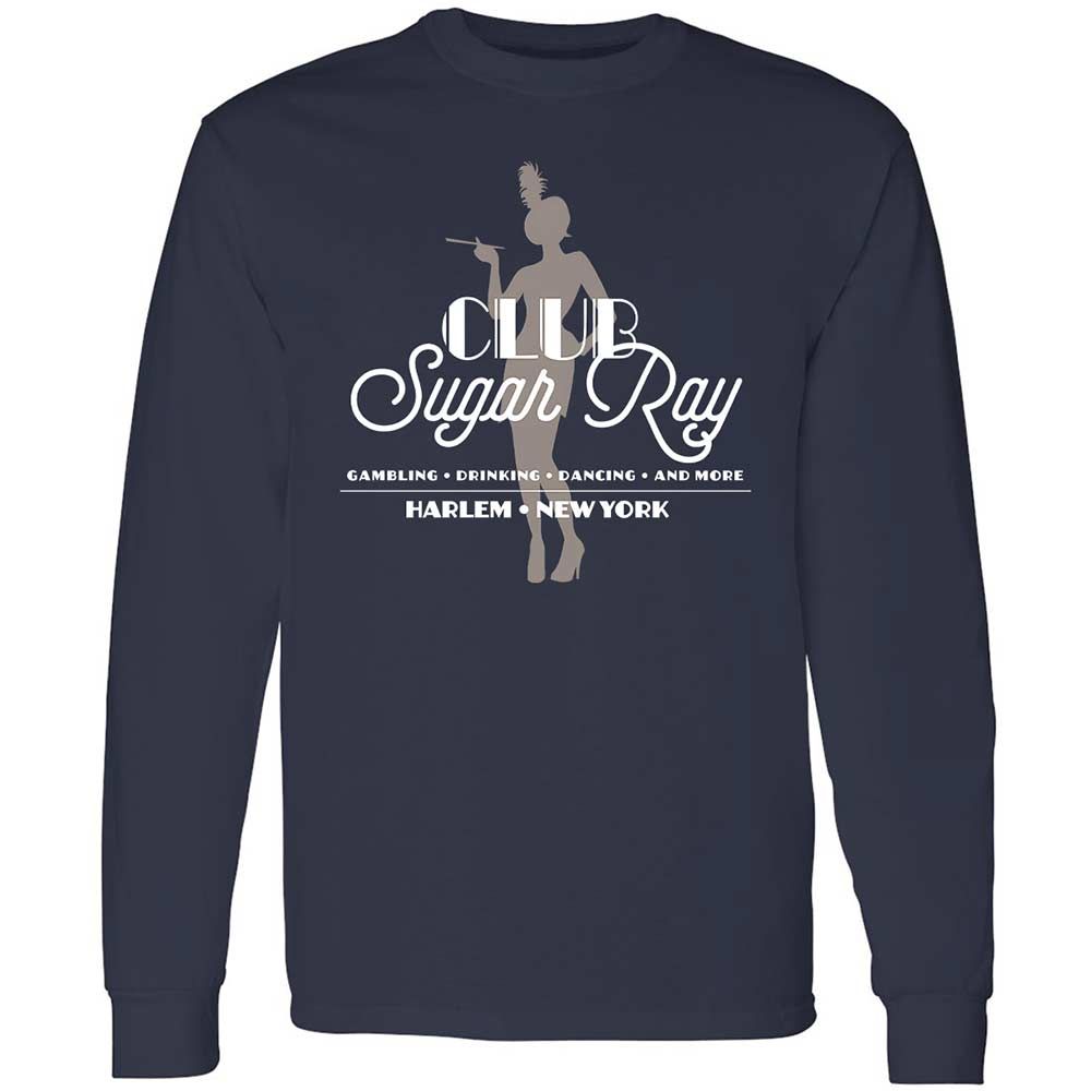 Long Sleeve T-Shirt - EZ6BQSS8 - Navy - 2