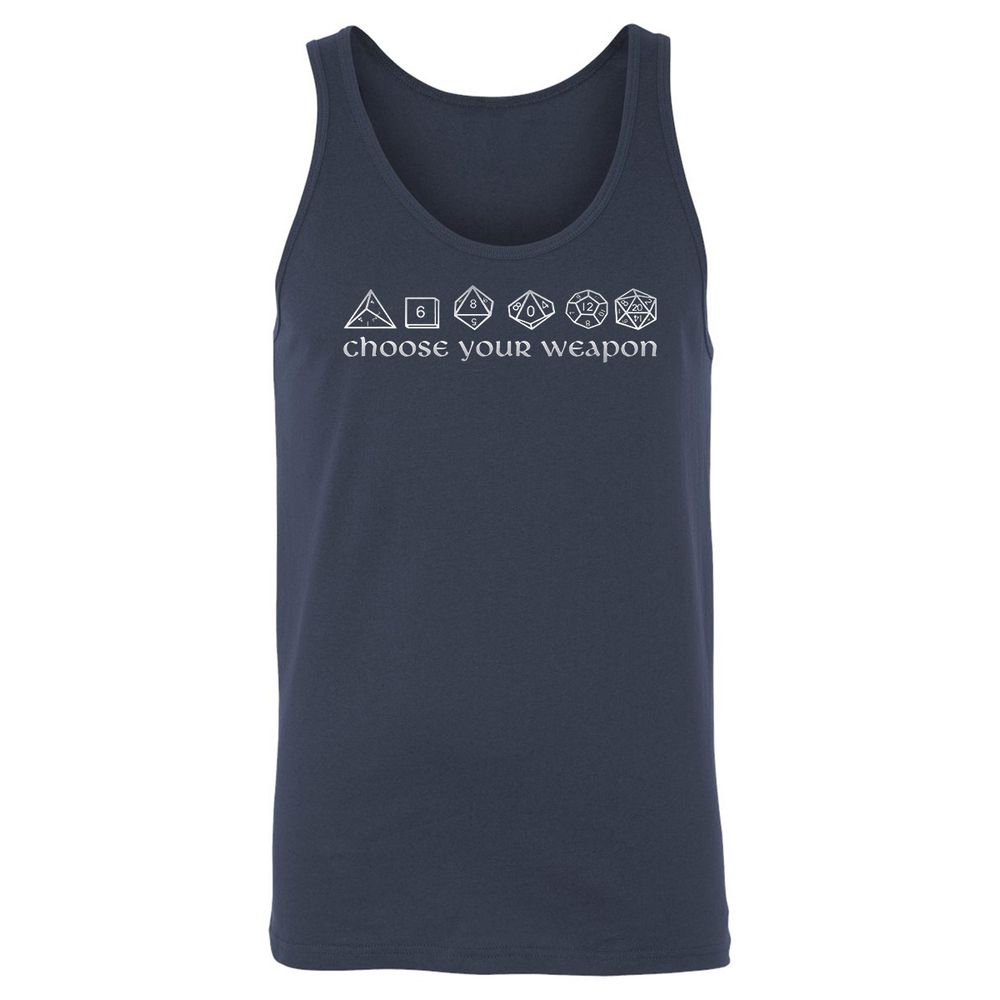 Unisex Jersey Tank - H2QSN9H3 - Navy - 2