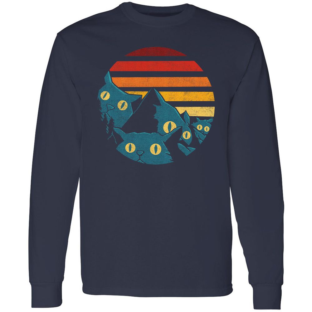 Long Sleeve T-Shirt - 2WPDHHFZ - Navy - 2