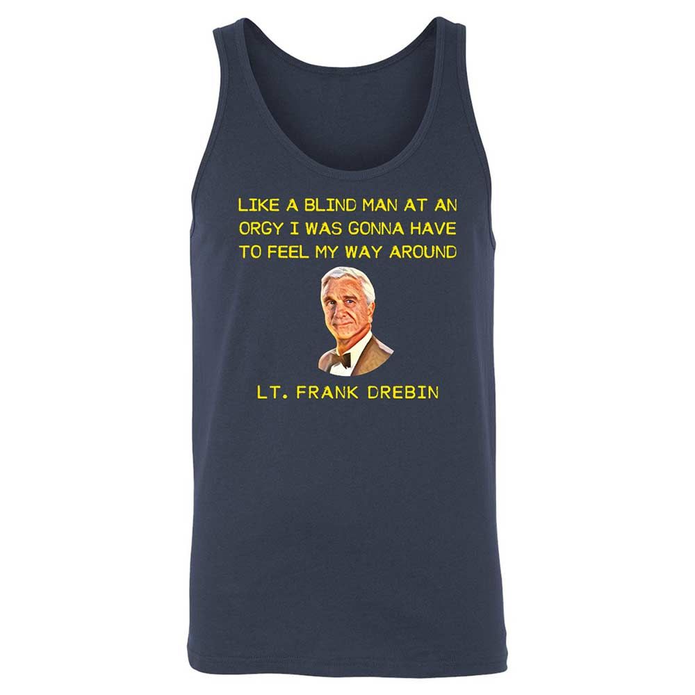 Unisex Jersey Tank - 7MEDZU3A - Navy - 2