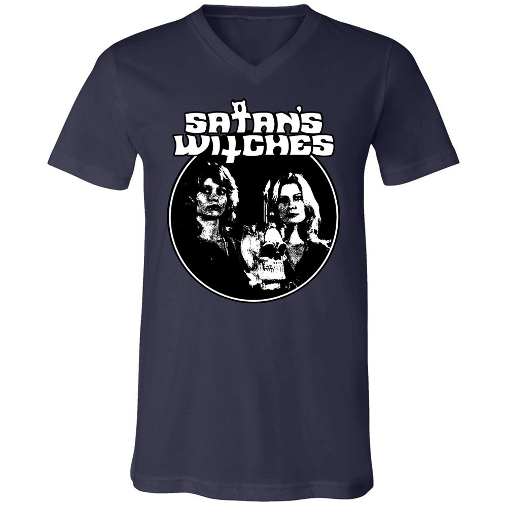 Unisex V-Neck T-Shirt - ZT5M5KW8 - Navy - 2