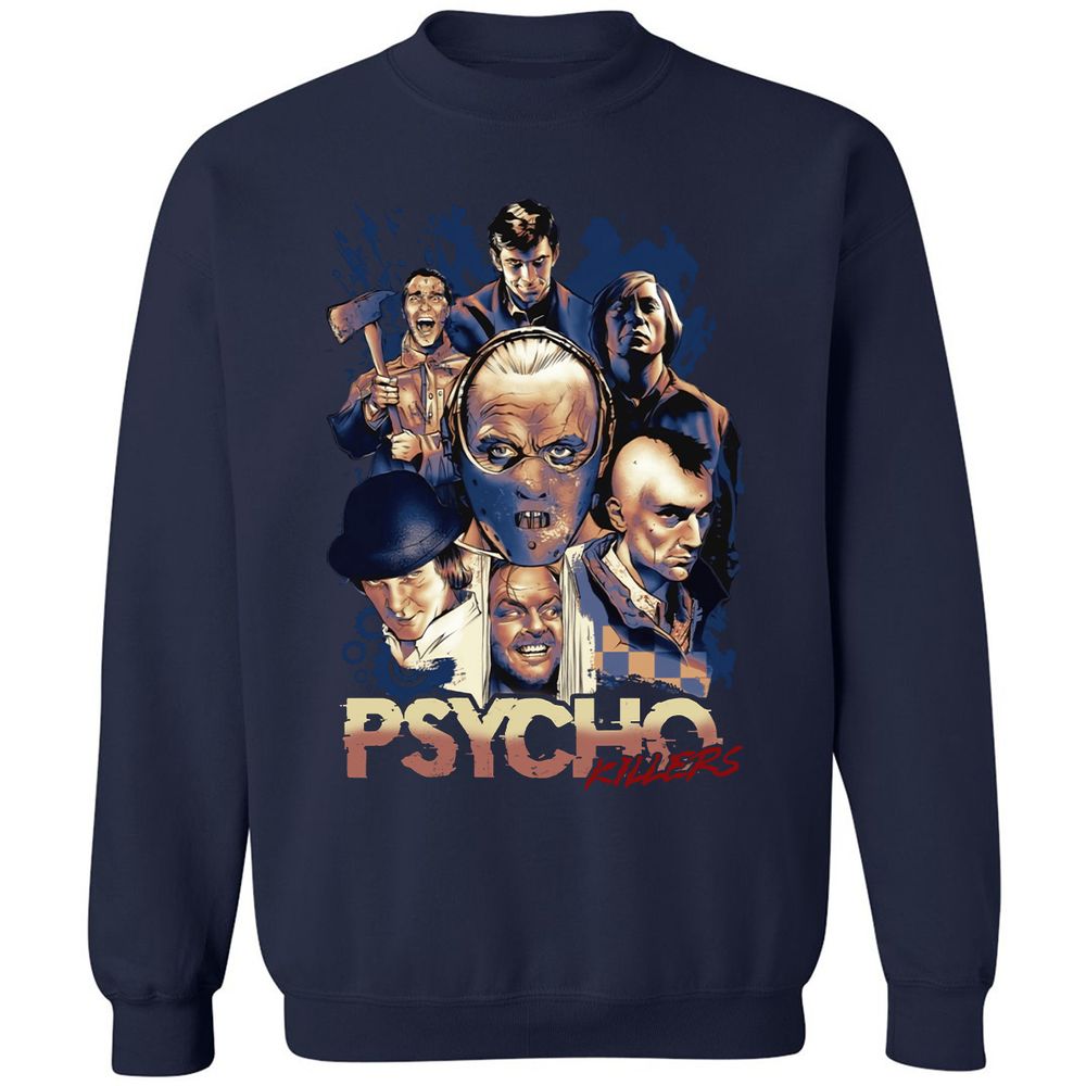 Classic Unisex Sweatshirt - 6B5EDCHM - Navy - 2