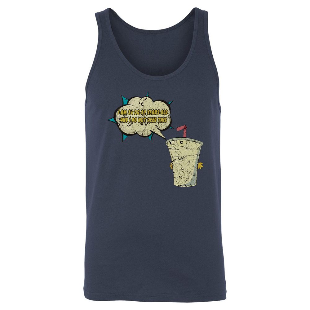 Unisex Jersey Tank - 6BAZJKH3 - Navy - 2