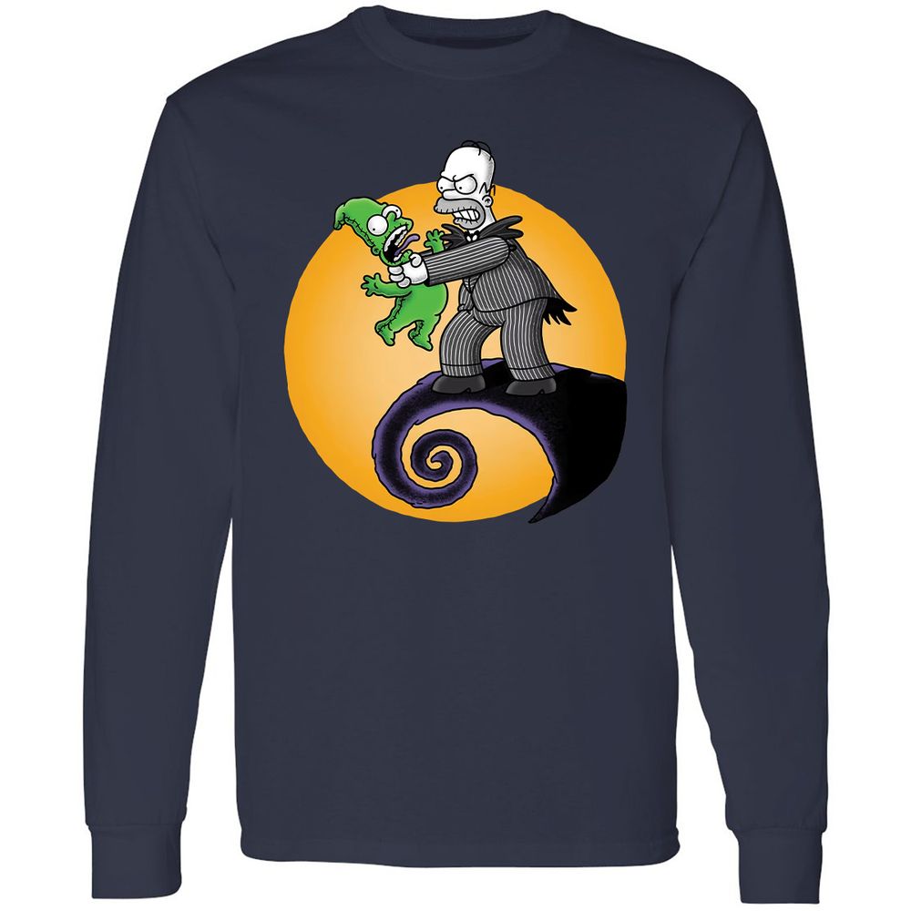 Long Sleeve T-Shirt - GVS239M4 - Navy - 2