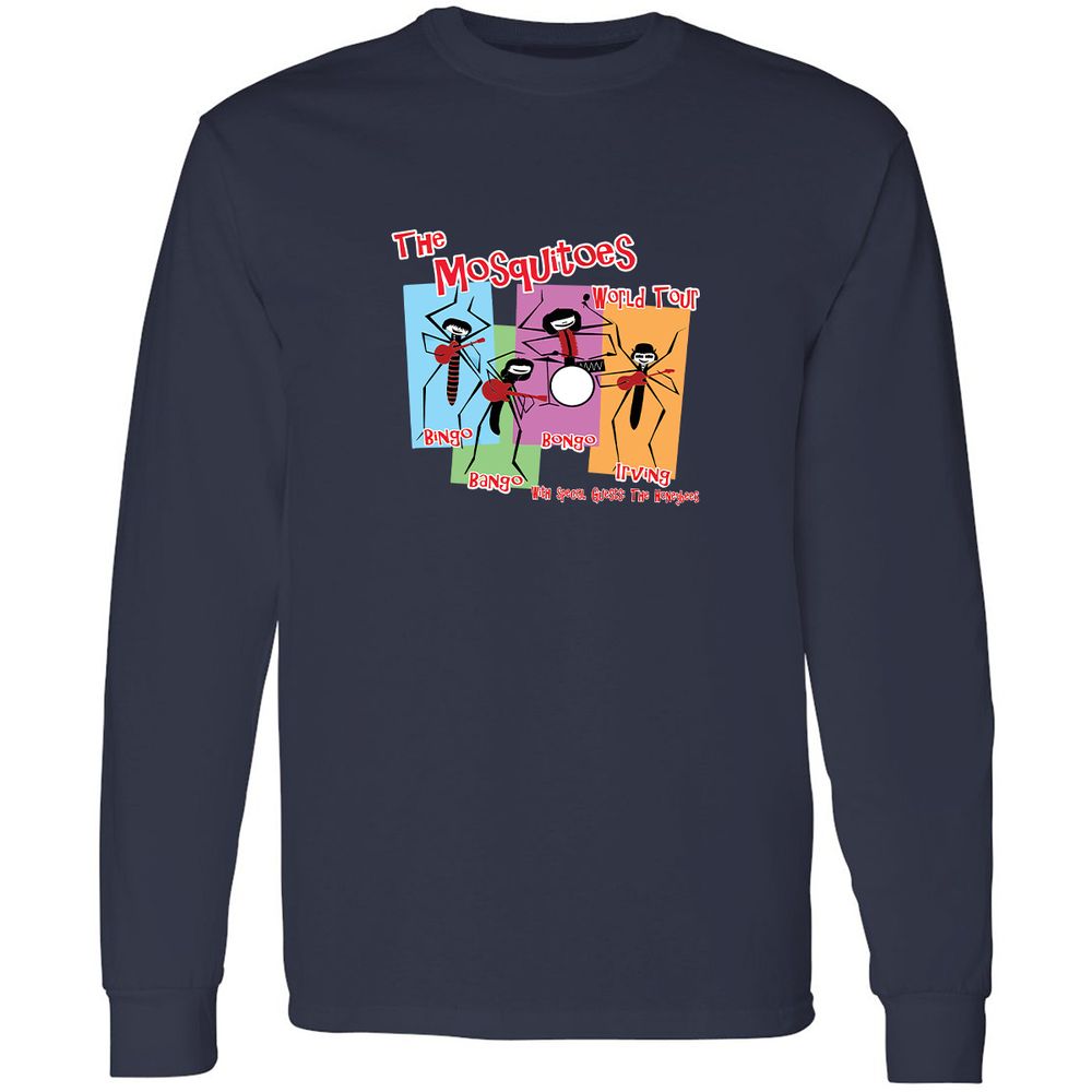Long Sleeve T-Shirt - 3B9UR7LT - Navy - 2