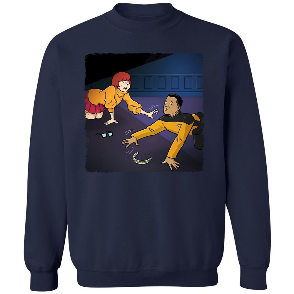 Classic Unisex Sweatshirt - ZL5FA41V - Navy - 2