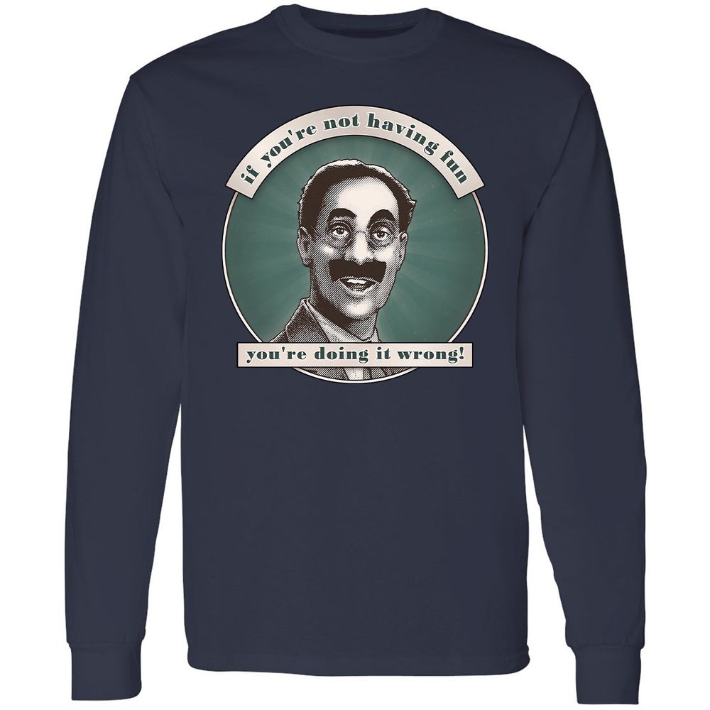 Long Sleeve T-Shirt - 71YCA7SH - Navy - 2