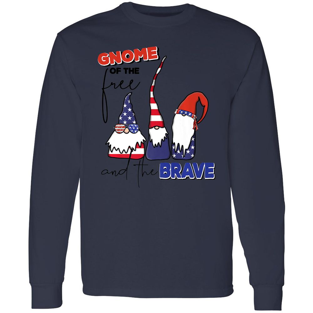 Long Sleeve T-Shirt - 3NGKGG1H - Navy - 2
