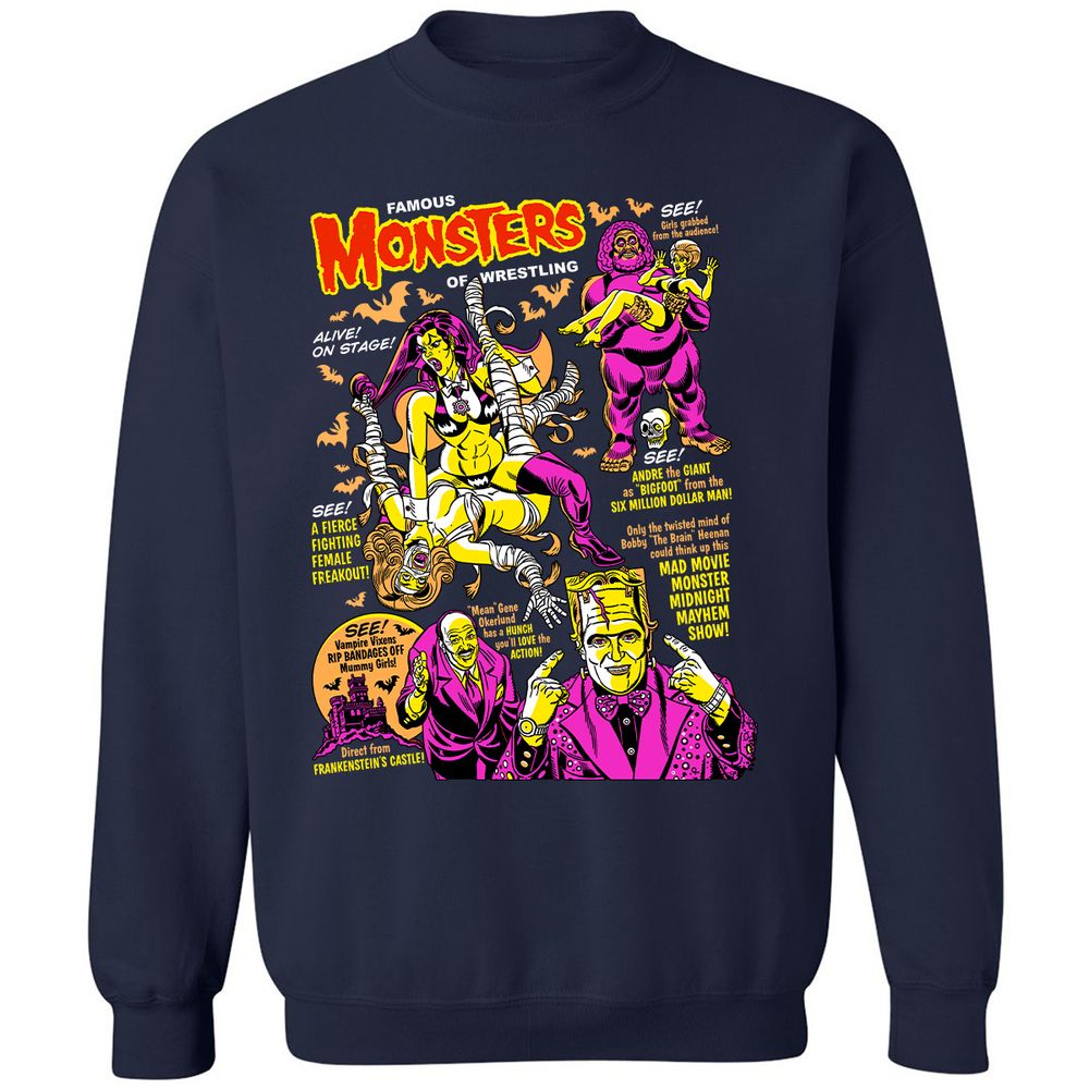 Classic Unisex Sweatshirt - RC7UXK3W - Navy - 2