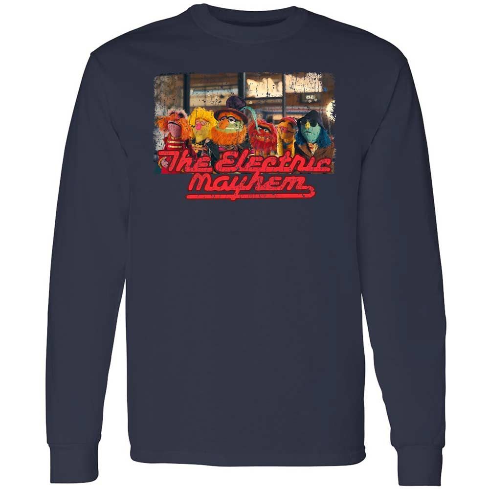 Long Sleeve T-Shirt - 7BRMRL2G - Navy - 2