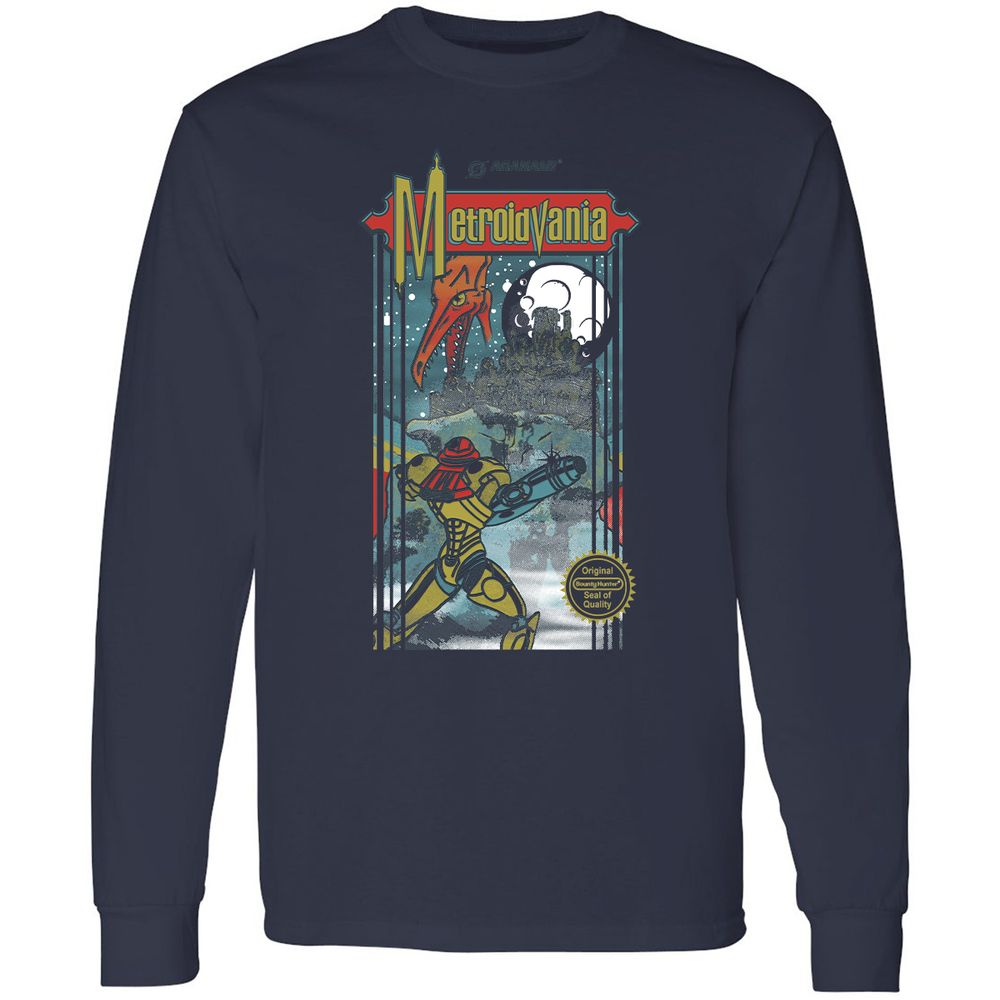 Long Sleeve T-Shirt - ZPSCMJ5P - Navy - 2