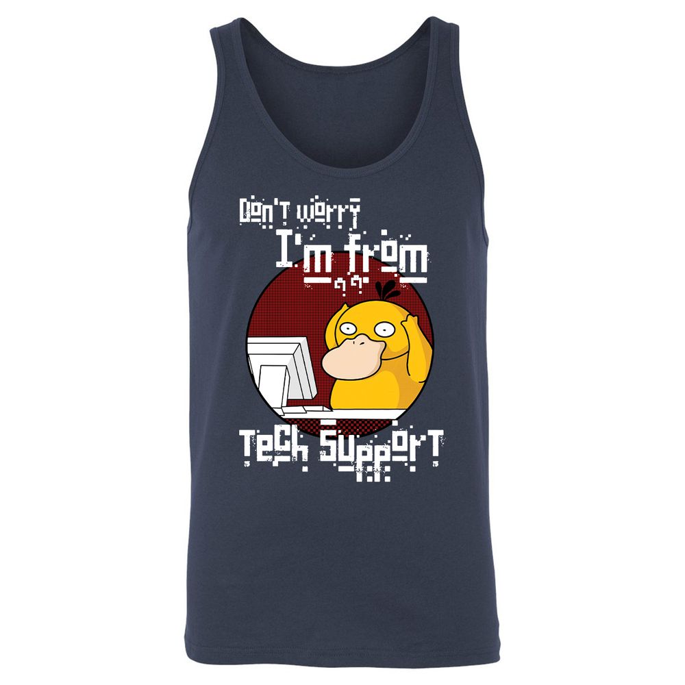 Unisex Jersey Tank - 89EMZGBD - Navy - 2