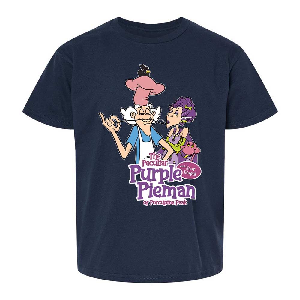 The Peculiar Purple Pie Man - Navy - 2
