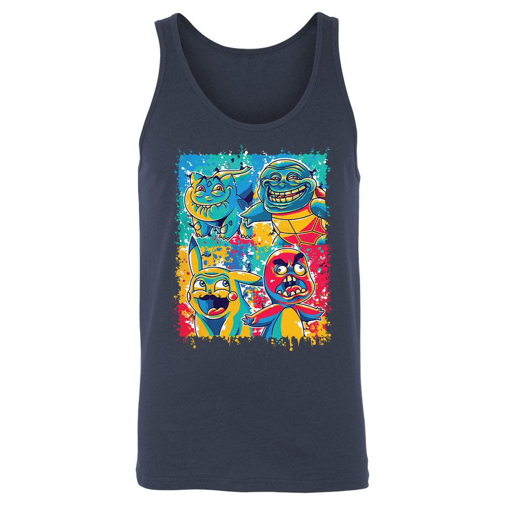 Unisex Jersey Tank - LPYT4T5Y - Navy - 2