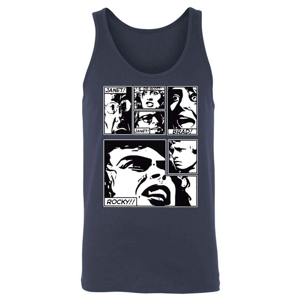 Unisex Jersey Tank - 4TC6LP71 - Navy - 2