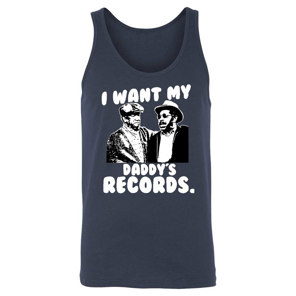 I Want My Daddy's Records - Navy - 2