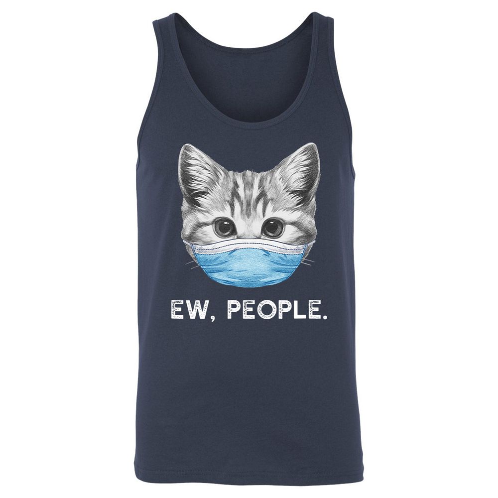 Unisex Jersey Tank - 668QWRVK - Navy - 2
