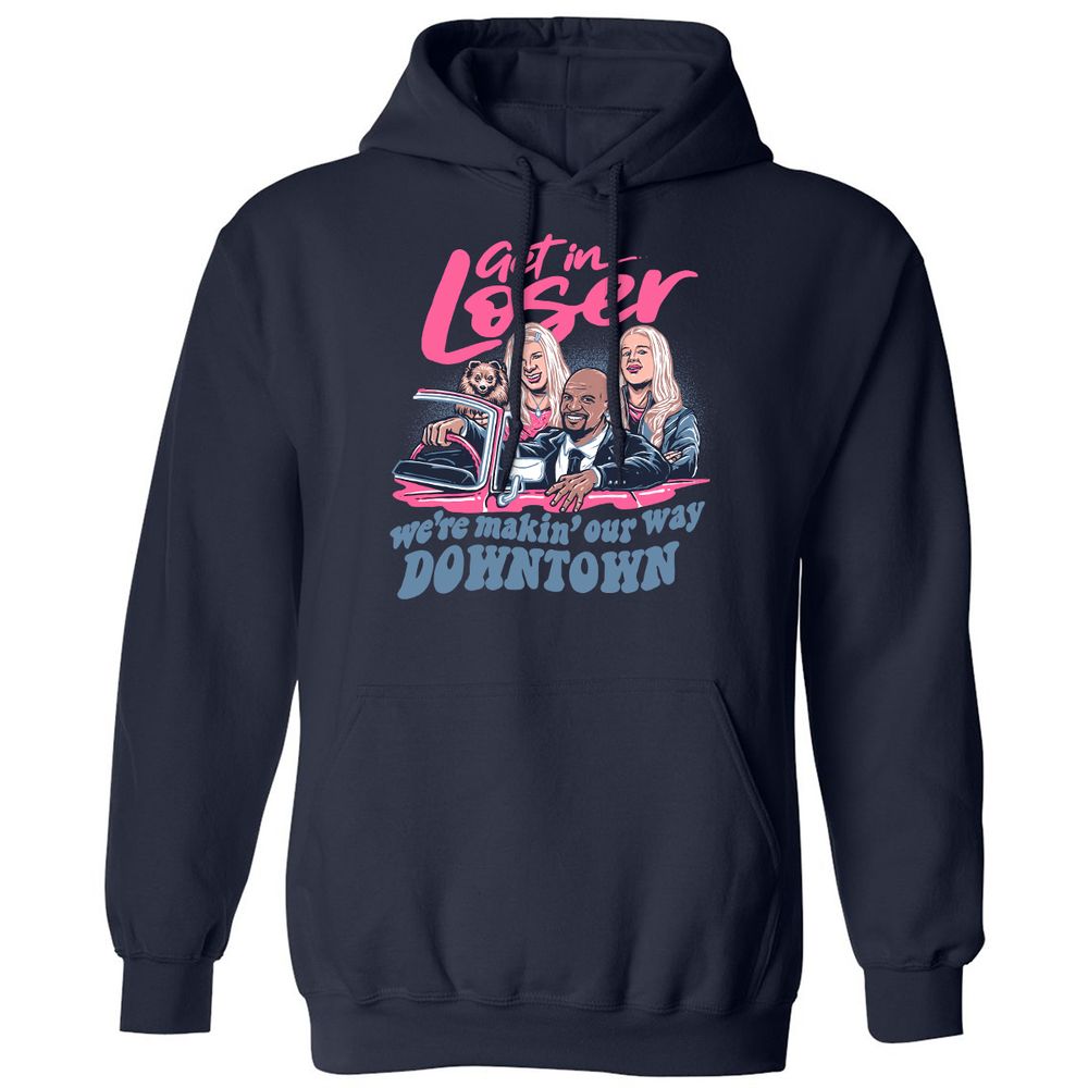 Classic Unisex Hoodie - CYSDH1X5 - Navy - 2