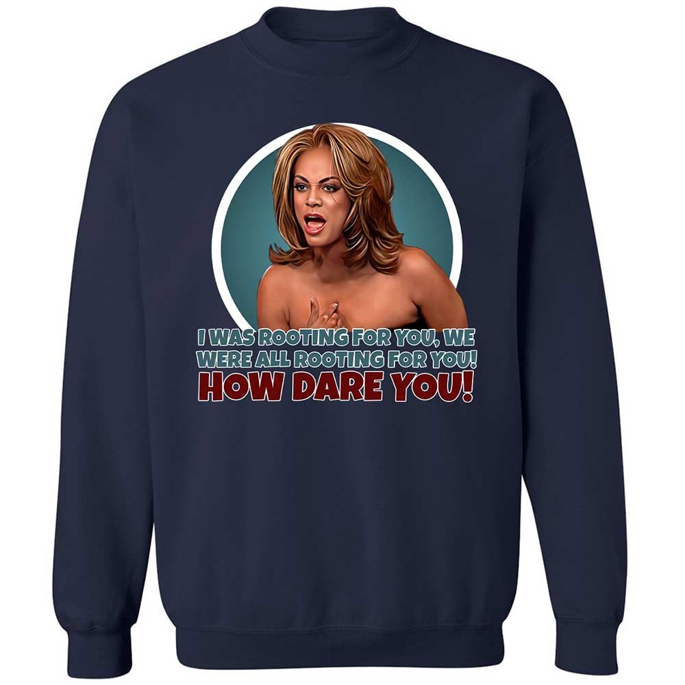 How dare you - Navy - 2
