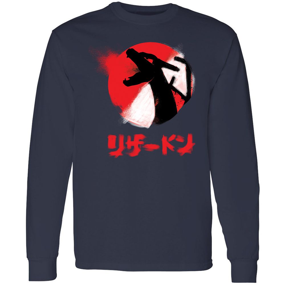 Long Sleeve T-Shirt - T7A8PYXM - Navy - 2