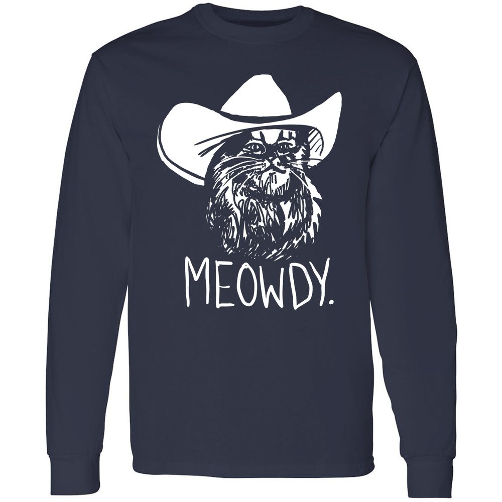 Long Sleeve T-Shirt - DBWFZ6K5 - Navy - 2