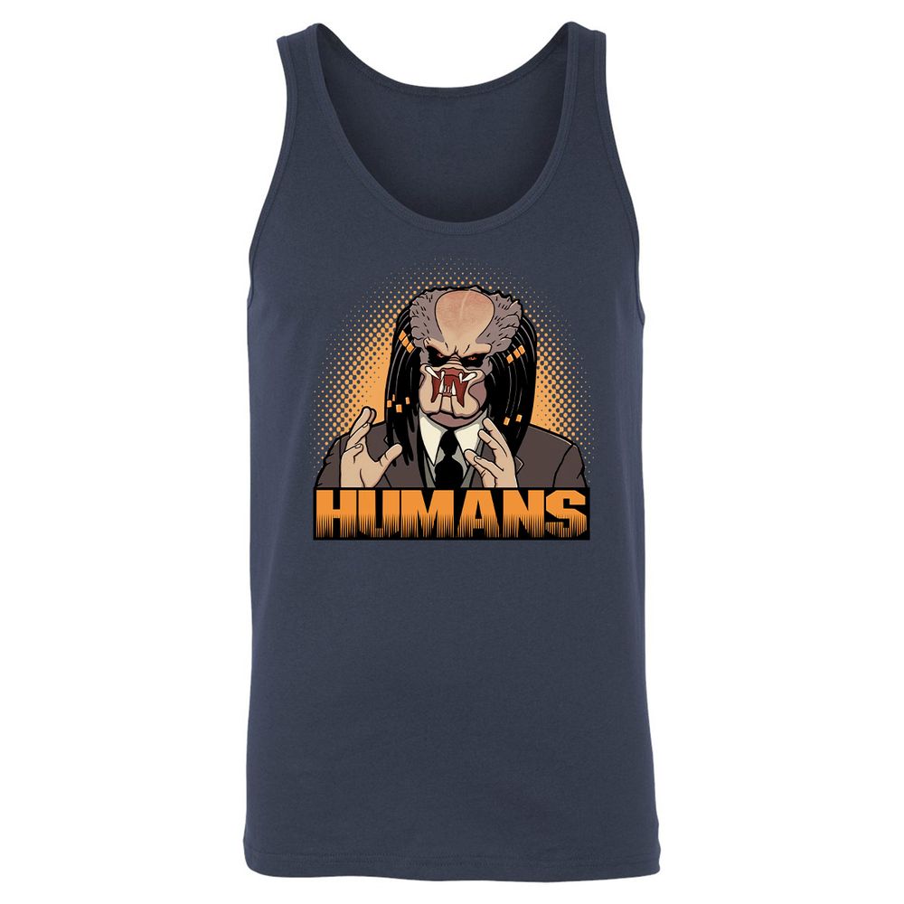 Unisex Jersey Tank - AJGM5H2X - Navy - 2