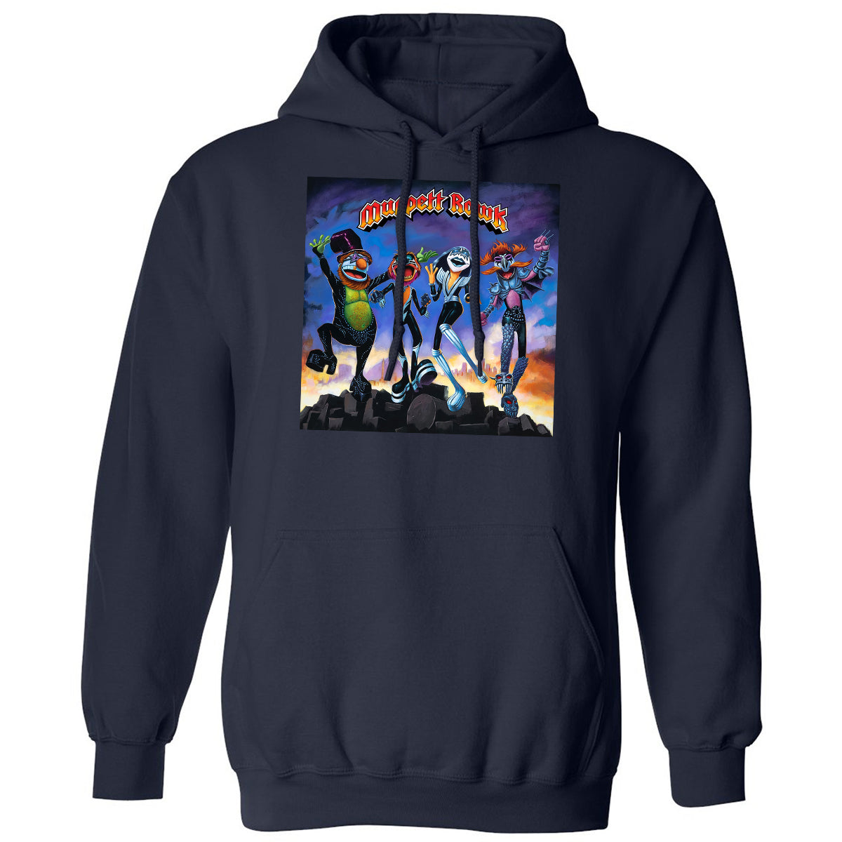 Classic Unisex Hoodie - KXZQ9XWB - Navy - 2