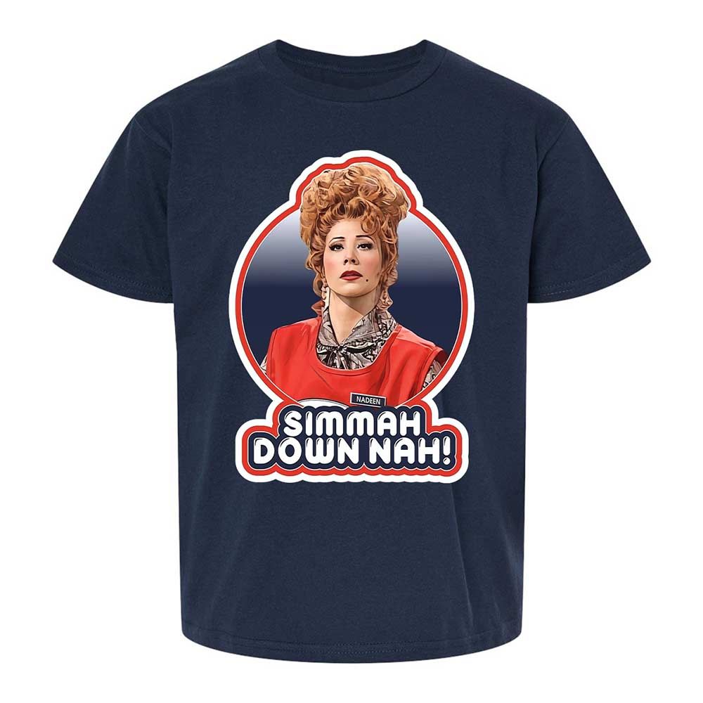 Simmah down nah! - Navy - 2