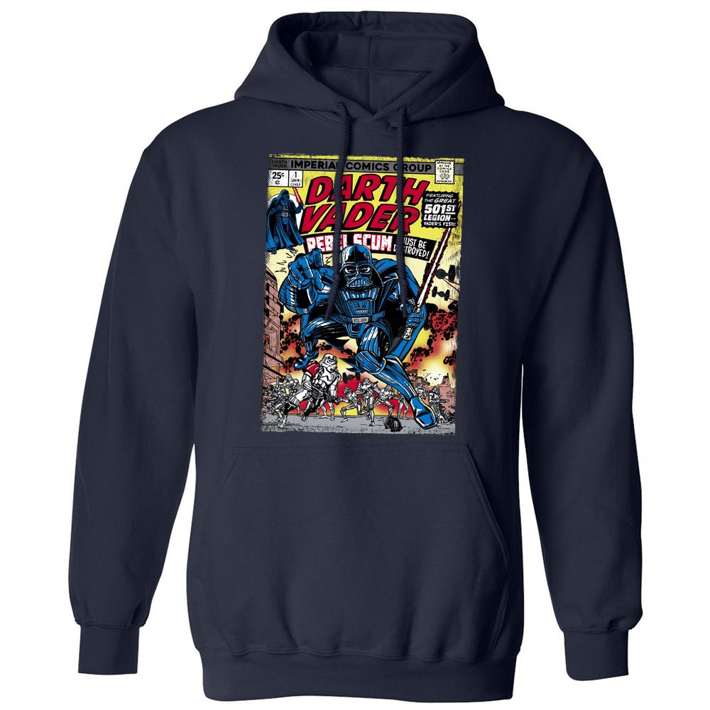 Classic Unisex Hoodie - 2HT2W6V6 - Navy - 2