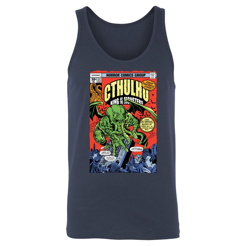 Unisex Jersey Tank - LWDB6PNS - Navy - 2