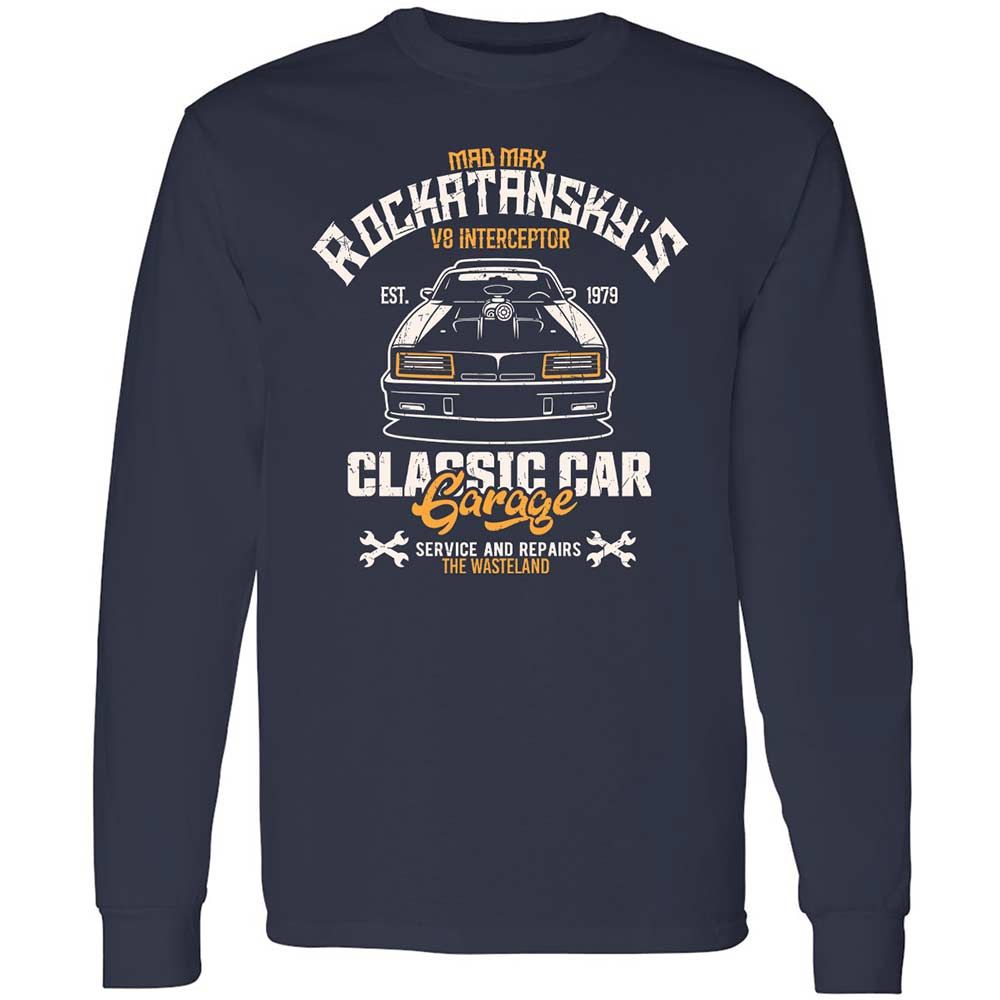 Long Sleeve T-Shirt - 4VMRT11Y - Navy - 2