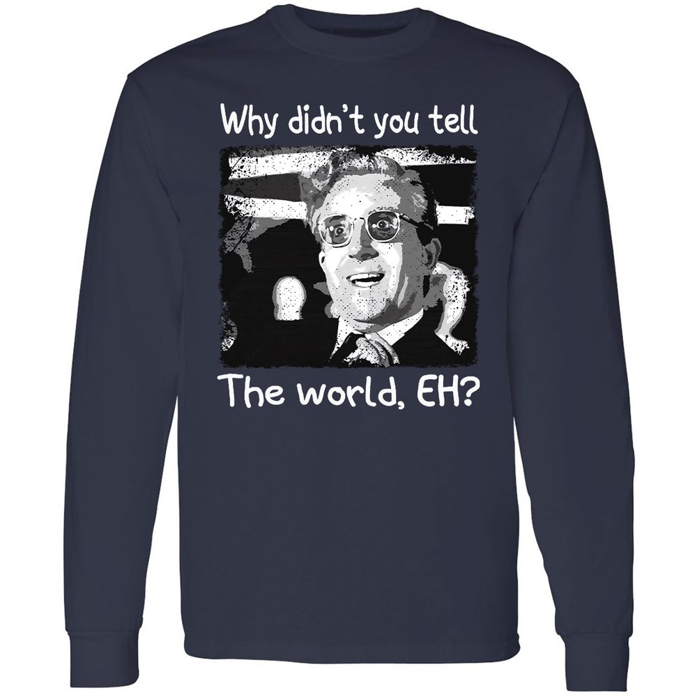 Long Sleeve T-Shirt - 9W6FSHWG - Navy - 2