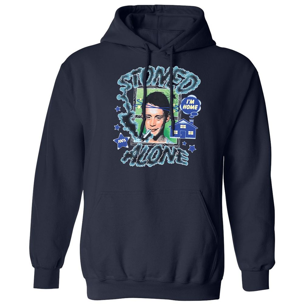 Stoned home alone - Navy - 2