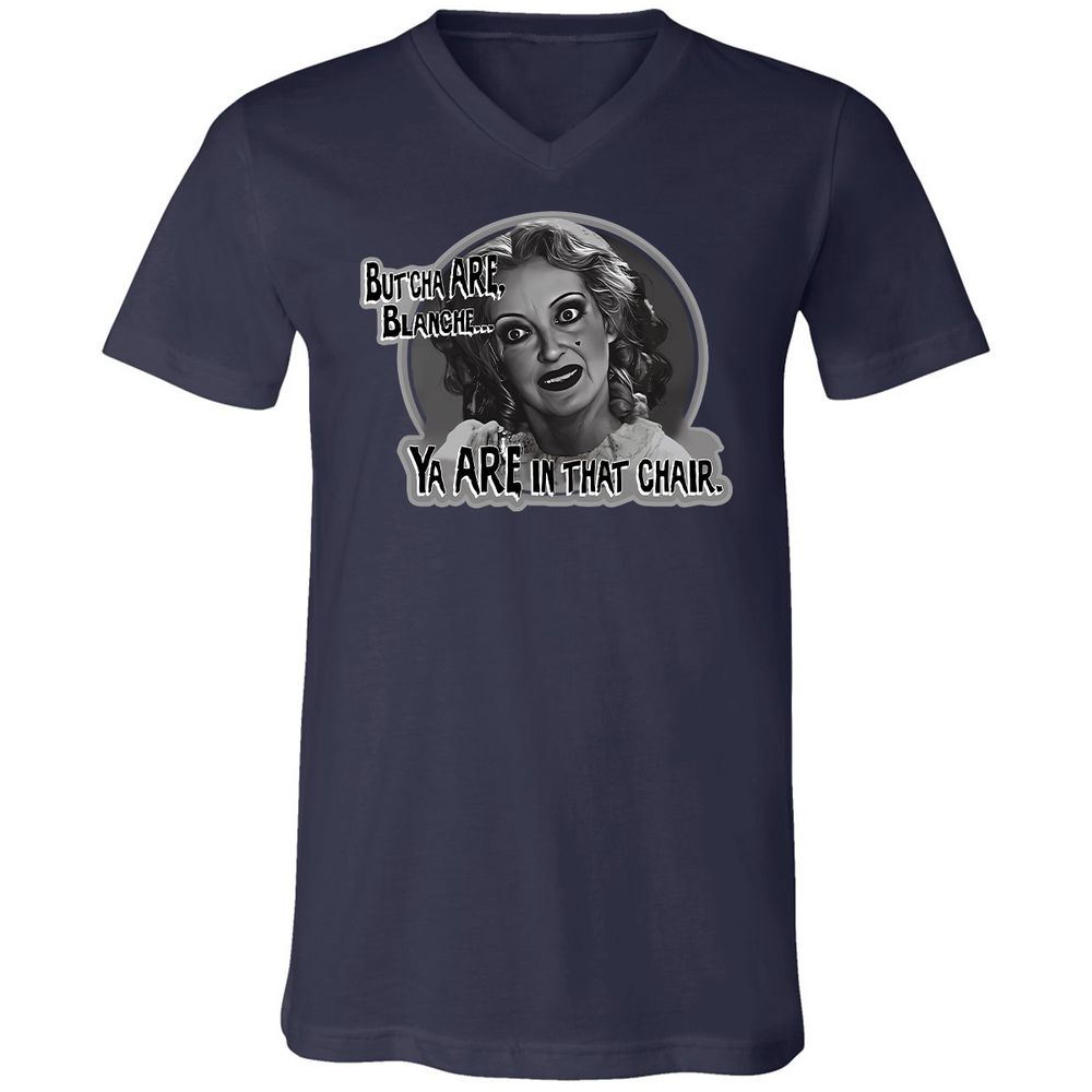 Unisex V-Neck T-Shirt - A5ZWCLLR - Navy - 2