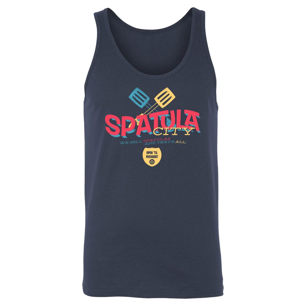 Unisex Jersey Tank - FRN8B99D - Navy - 2