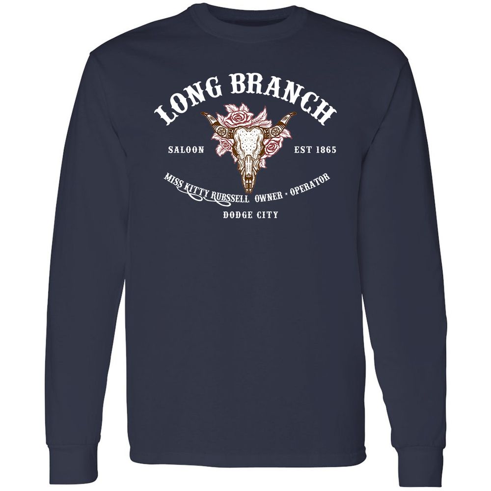Long Sleeve T-Shirt - TNBNYFUG - Navy - 2