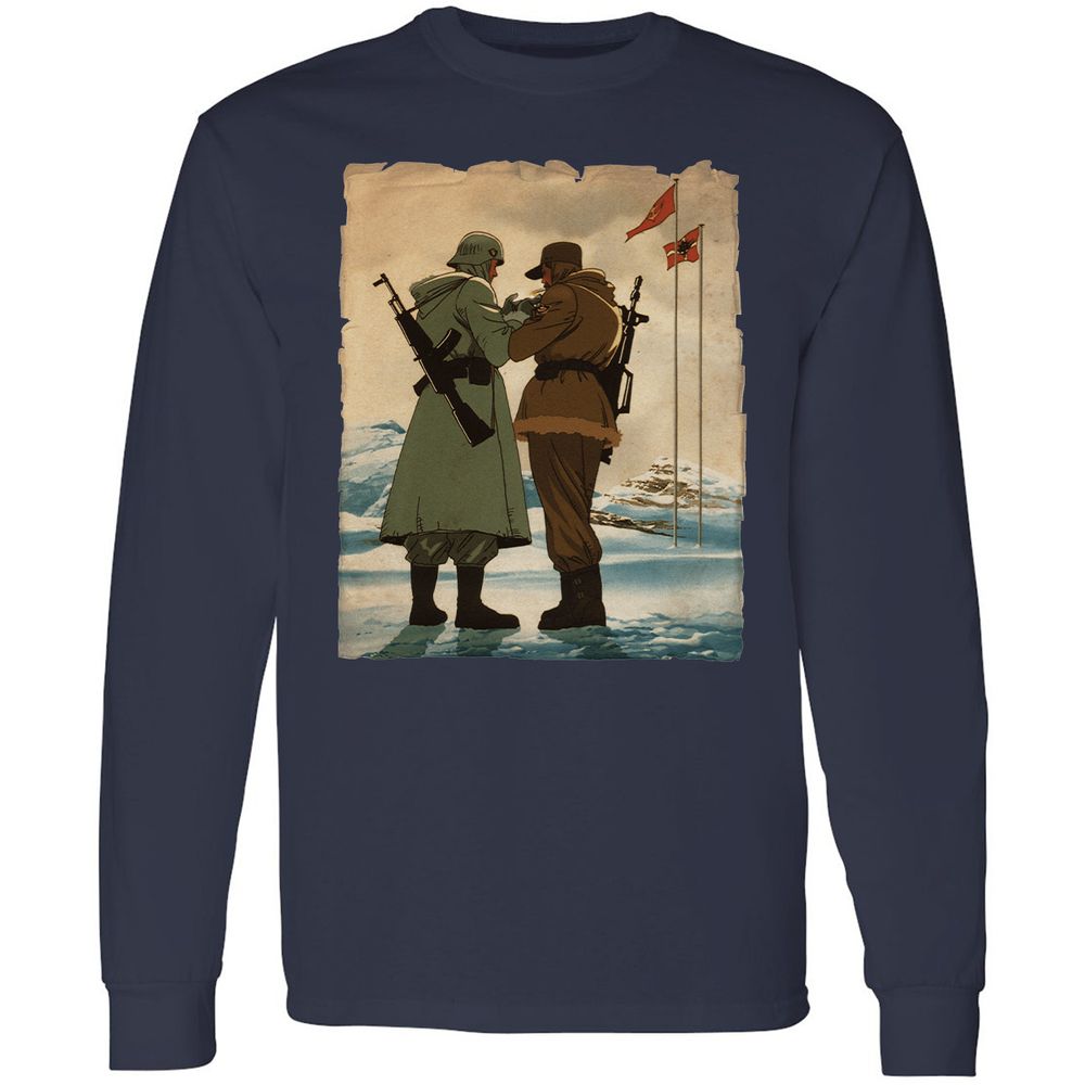 Long Sleeve T-Shirt - 2T4HG375 - Navy - 2