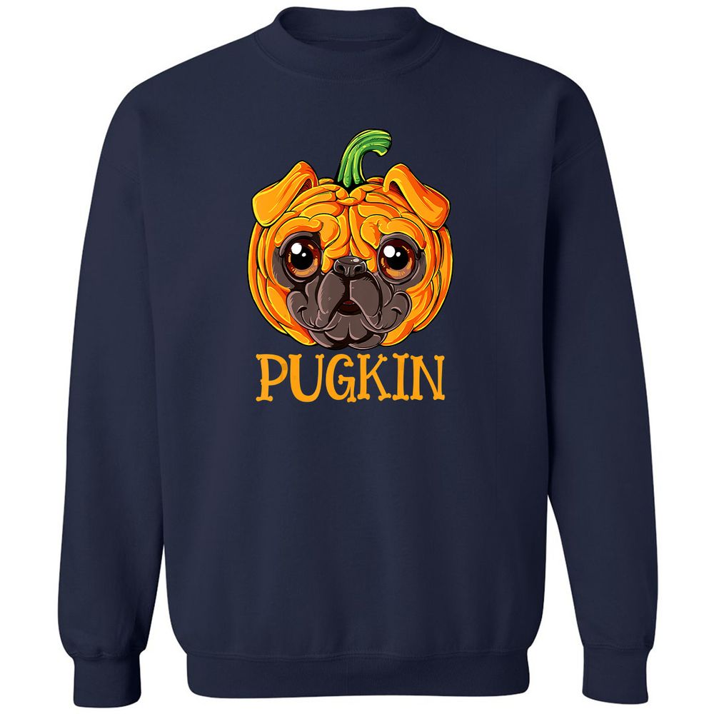 Classic Unisex Sweatshirt - 65GQH1PX - Navy - 2