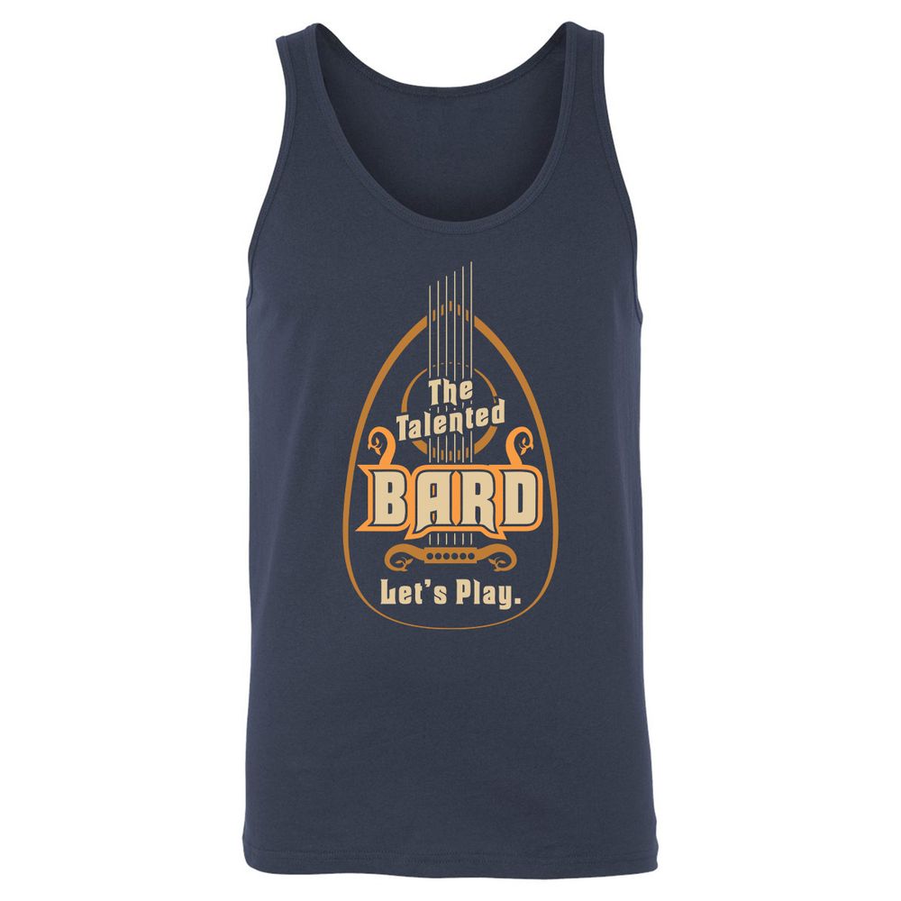 Unisex Jersey Tank - 7FG3SC7P - Navy - 2