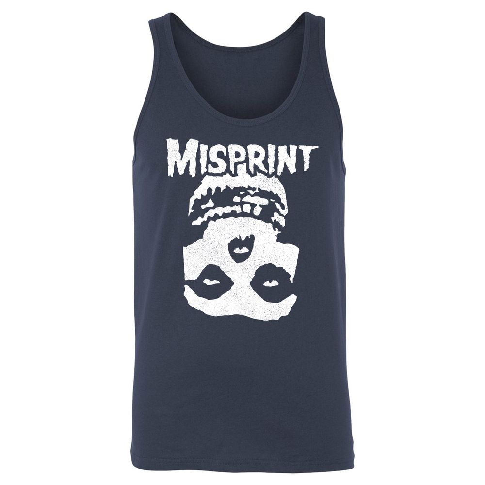 Unisex Jersey Tank - LE8DM44Z - Navy - 2
