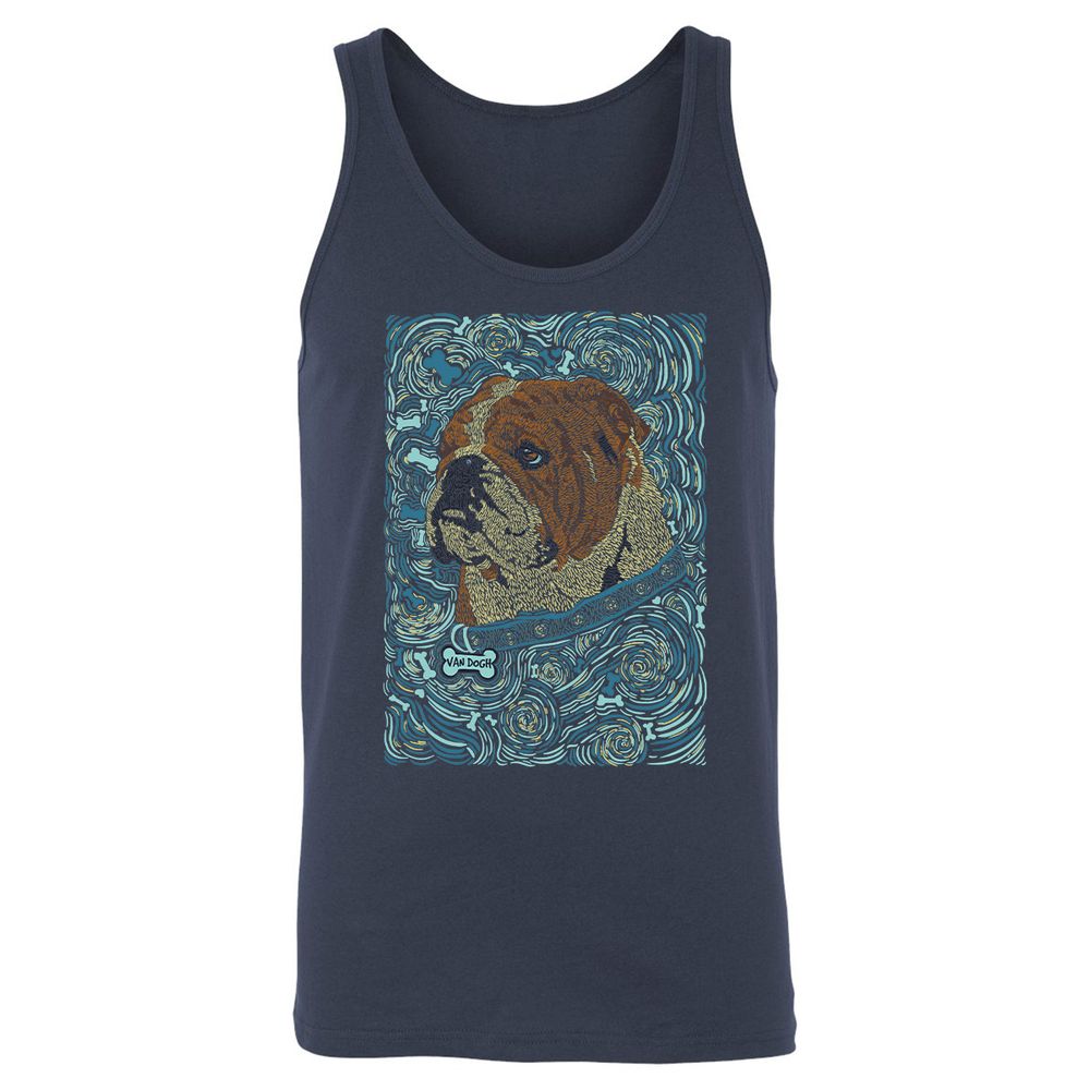 Unisex Jersey Tank - 4921CEHY - Navy - 2