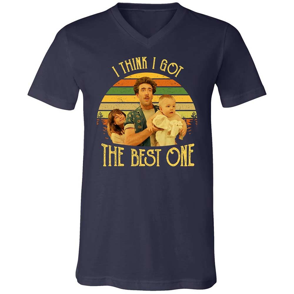 Unisex V-Neck T-Shirt - U8265BWB - Navy - 2