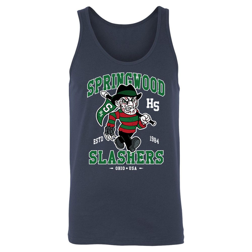 Unisex Jersey Tank - WCJE8FY5 - Navy - 2