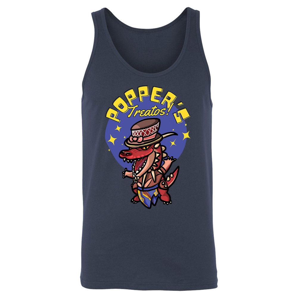 Unisex Jersey Tank - VE2RD9BD - Navy - 2