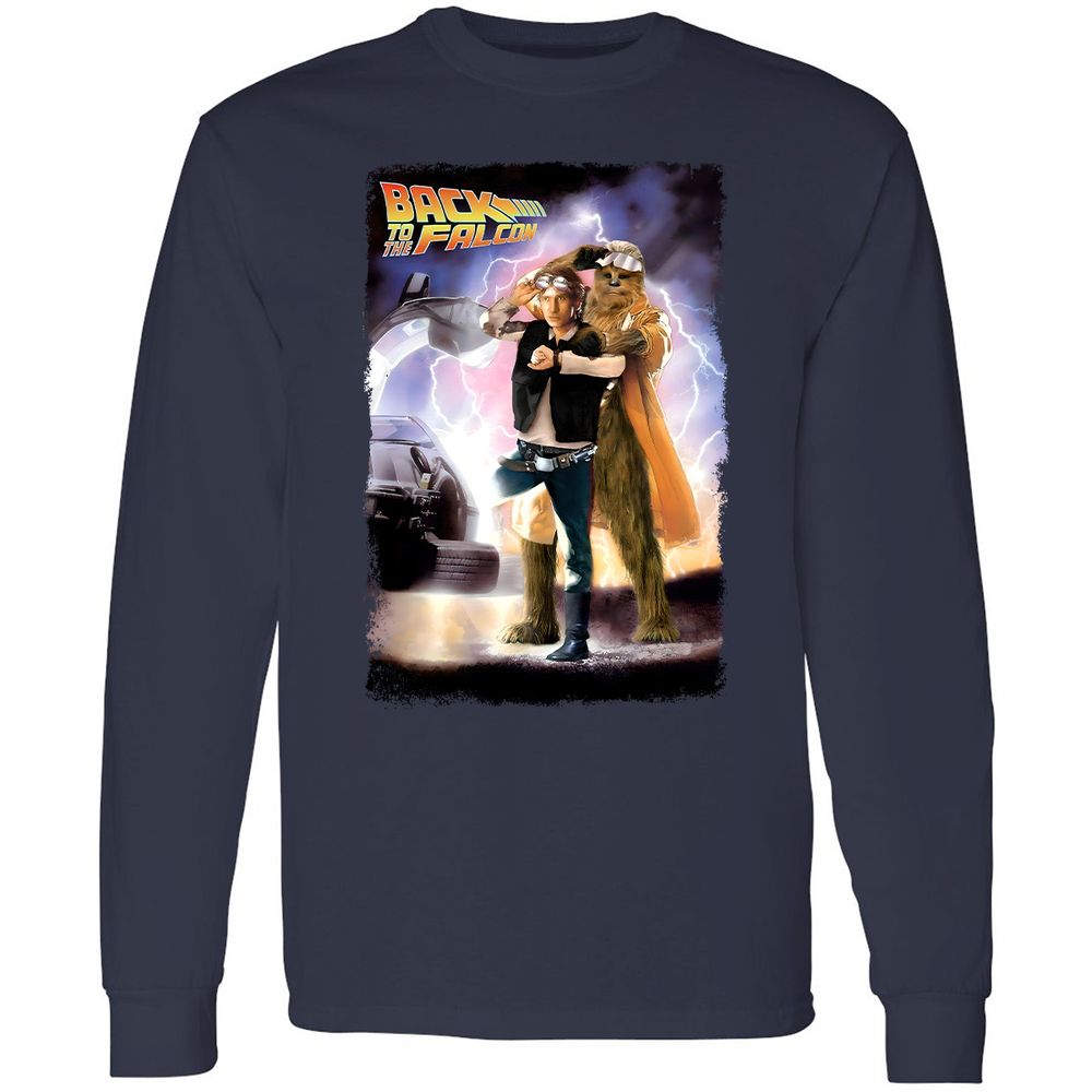 Long Sleeve T-Shirt - JMH77B4W - Navy - 2