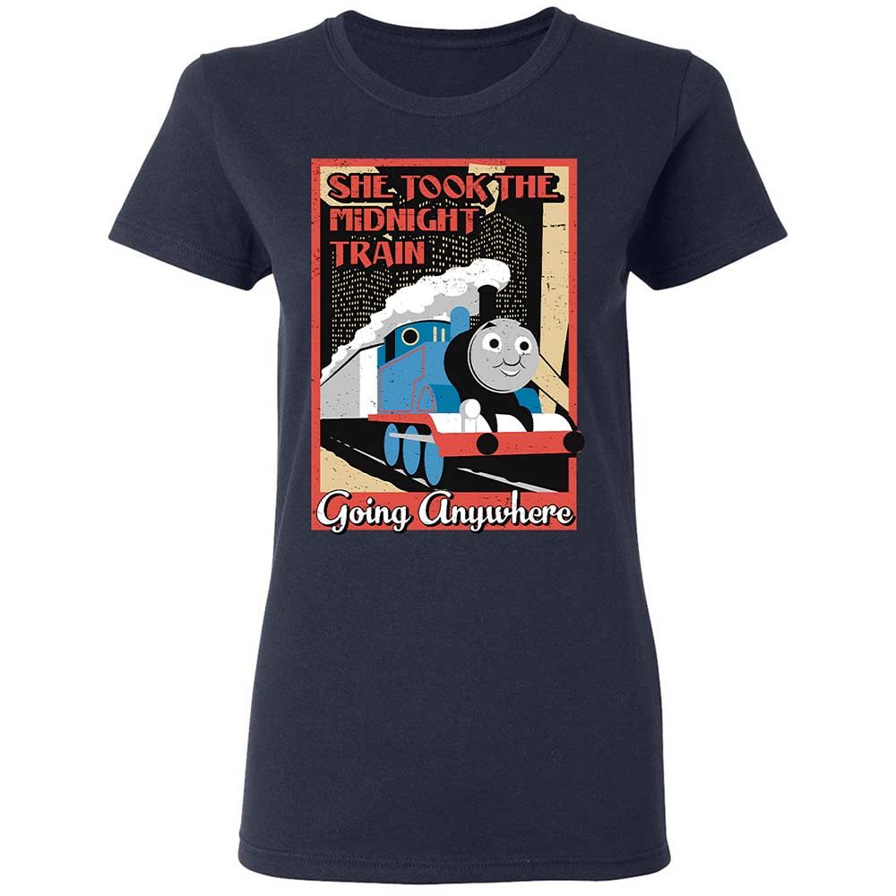 Women's T-Shirt - MSQ67Y5F - Navy - 2