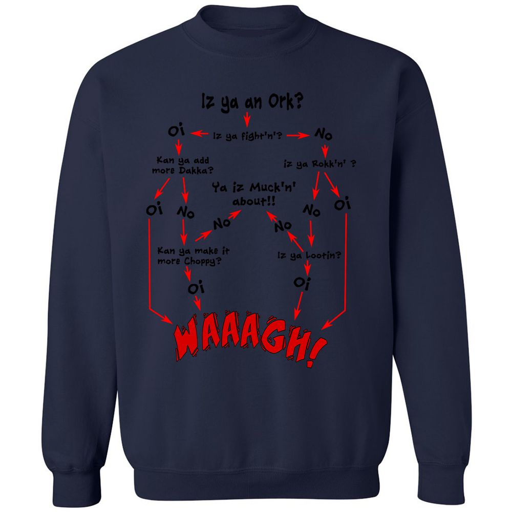 Classic Unisex Sweatshirt - 63AARJND - Navy - 2