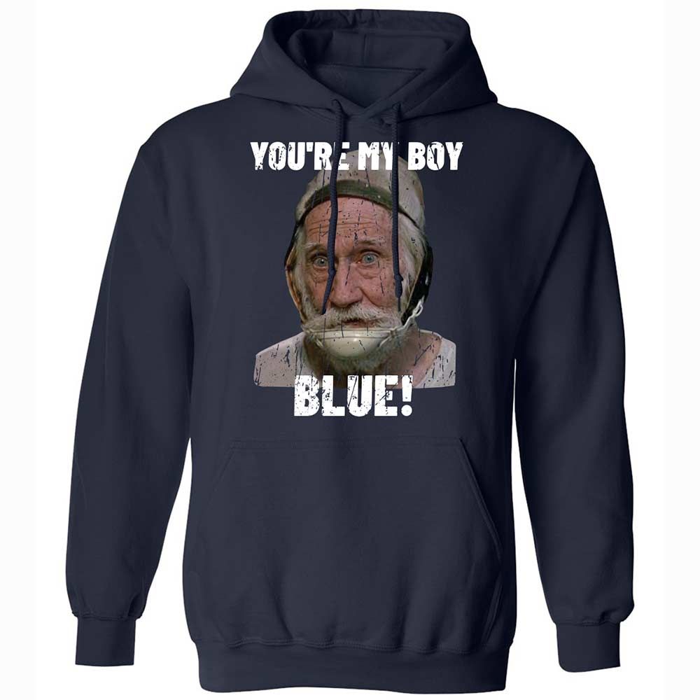 Classic Unisex Hoodie - H58XFUAH - Navy - 2